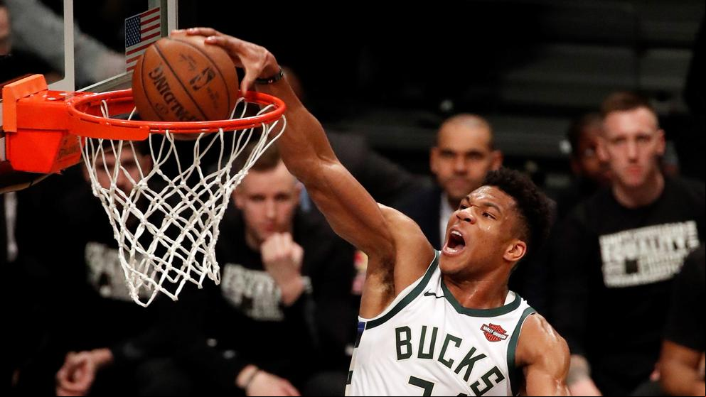 El espectacular nivel de Giannis Antetokounmpo
