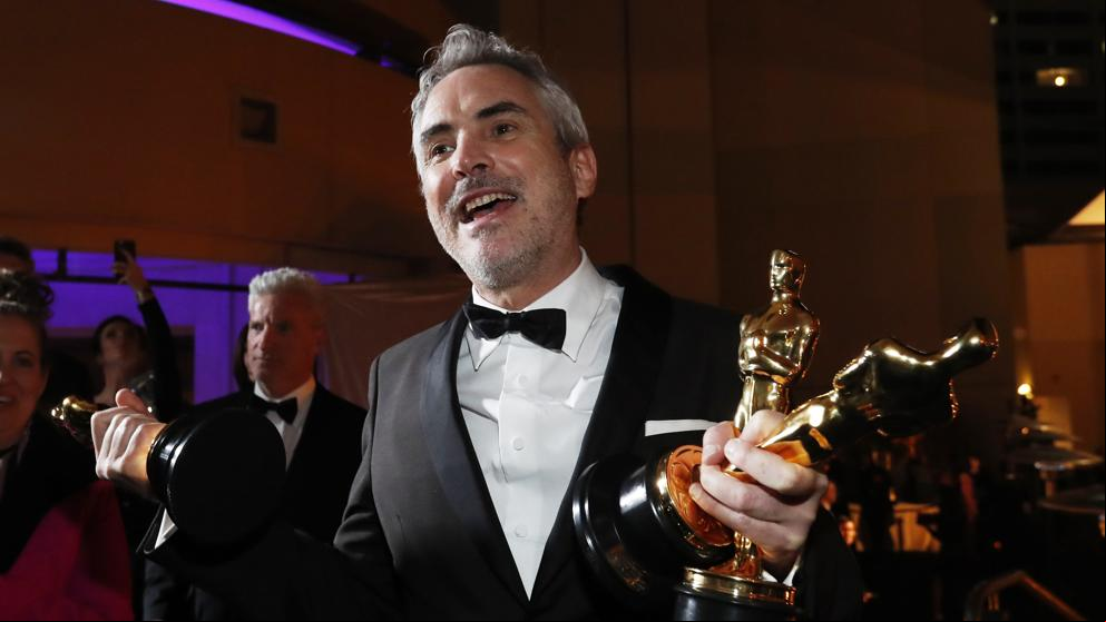 Alfonso Cuarón se lleva el Óscar a mejor dirección por ‘Roma’