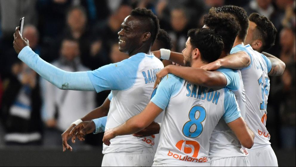 Balotelli celebra su gol en directo en Instagram