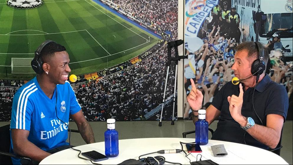 Vinicius Jr: “Primero se interesó el Barcelona y luego el Real Madrid”
