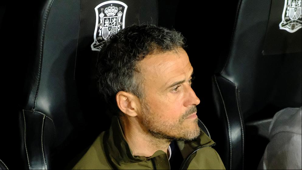 Luis Enrique: “¿Falta de gol? Llevamos una media superior a la del Barça”