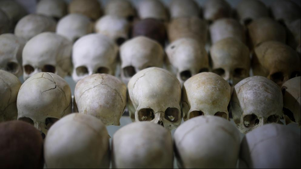 Imágenes de genocidio de Ruanda