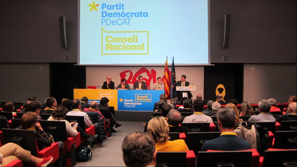 El PDECat ensambla sin protestas su lista europea a la de Puigdemont