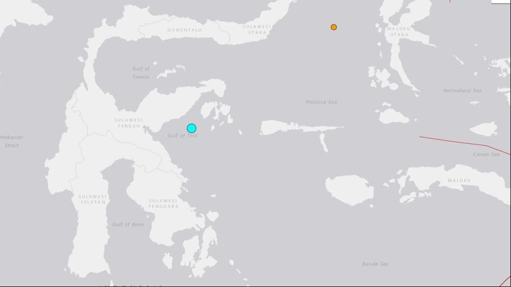 Fuerte terremoto y posible tsunami en la isla indonesia de Sulawesi