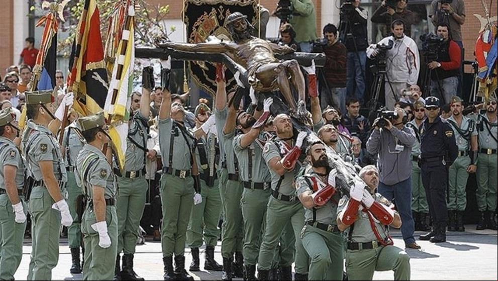 Semana Santa en Málaga: Horario y recorrido del desembarco de los legionarios