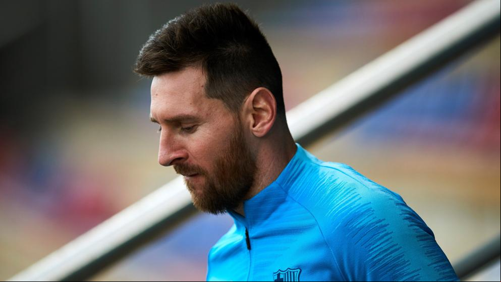 Messi empezará en el banquillo en Mendizorroza