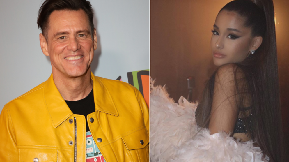 Ariana Grande y Jim Carrey intercambian mensajes en Twitter hablando sobre la depresión