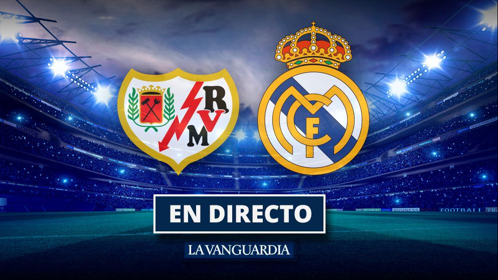 Rayo Vallecano - Real Madrid: Goles, resumen y resultado, en directo