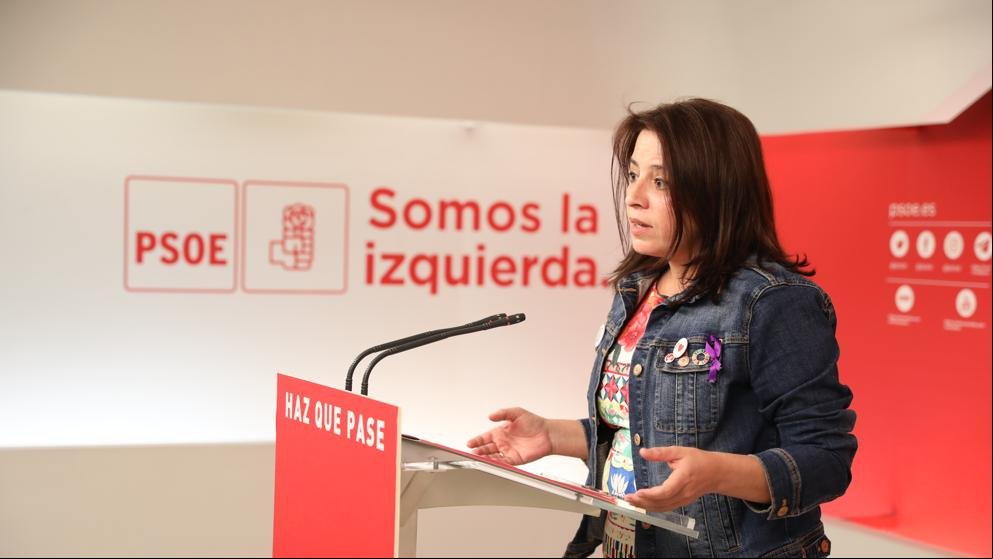 Adriana Lastra valora la participación del 28-A