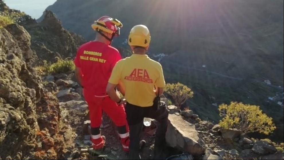 Hallado el cadáver del senderista francés desaparecido en La Gomera