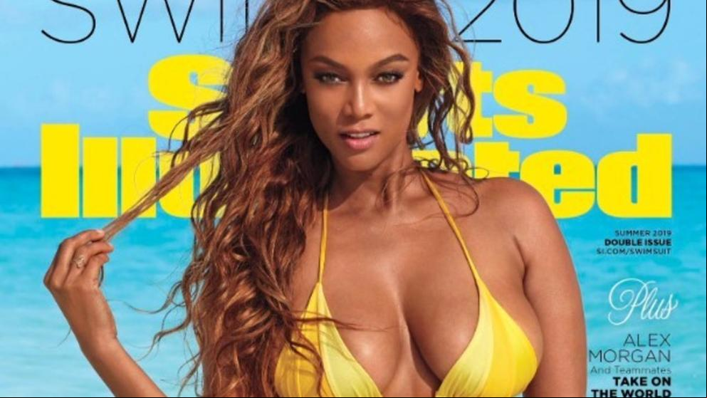 Tyra Banks reaparece en la portada de ‘Sport Illustrated’ a los 45 años