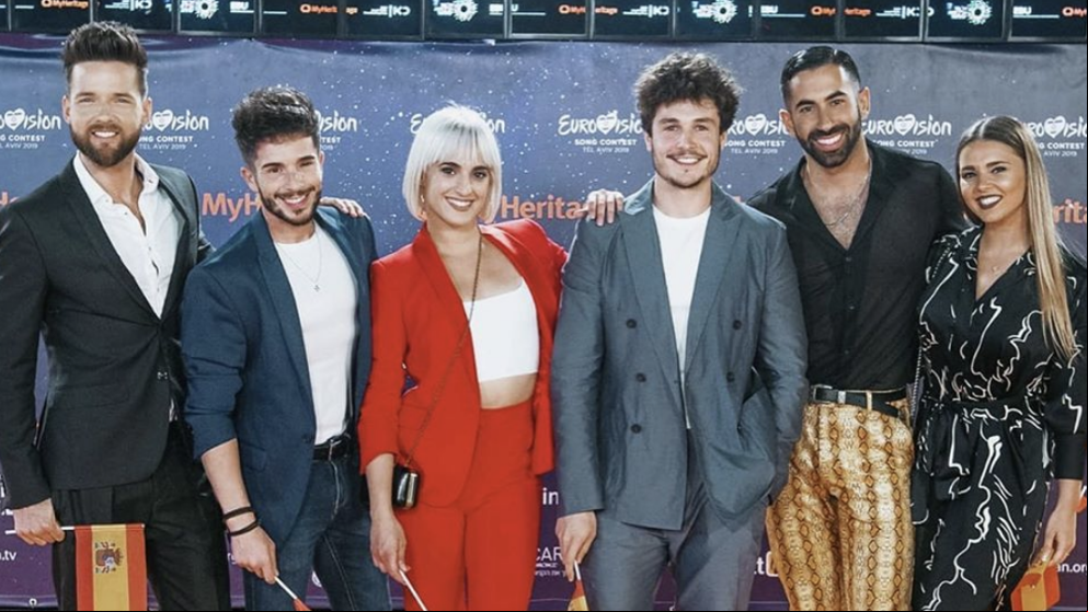 Ensayos, cóctel en la embajada y algún flirteo: así son las últimas horas de la delegación española antes de la gran final