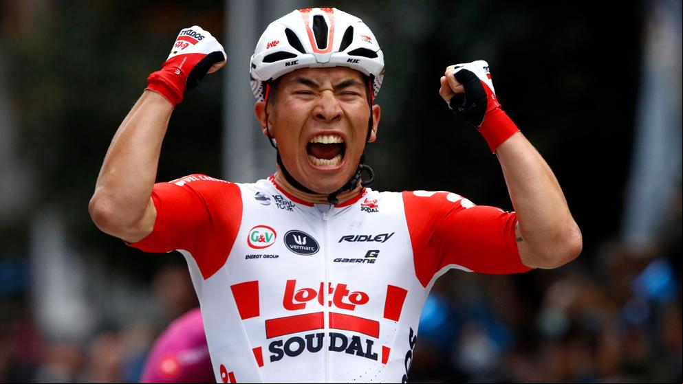 Caleb Ewan vuelve a frustrar a Viviani y a Italia