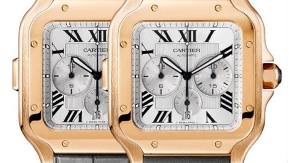 Cartier Cronógrafo Santos XL