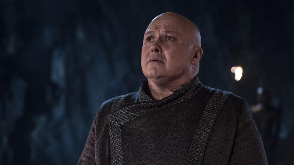 El visible enfado de Conleth Hill al leer la muerte de Varys en Juego de tronos