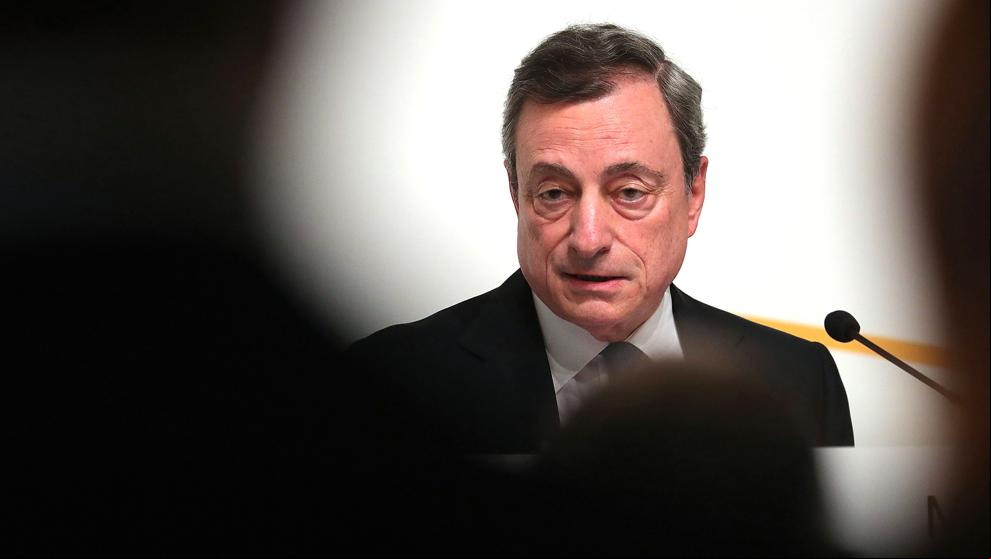 El Ibex 35 se desinfla por la caída de la banca por el BCE