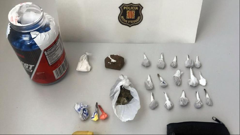 Pillados dos narcotraficantes al intentar esquivar un control policial en Tarragona