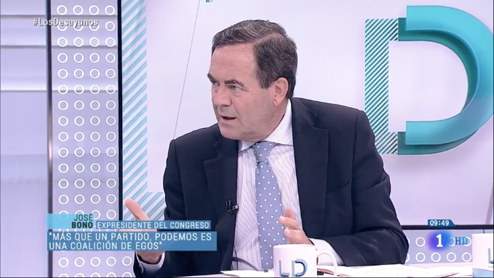 El “desafortunado” comentario machista de José Bono en TVE
