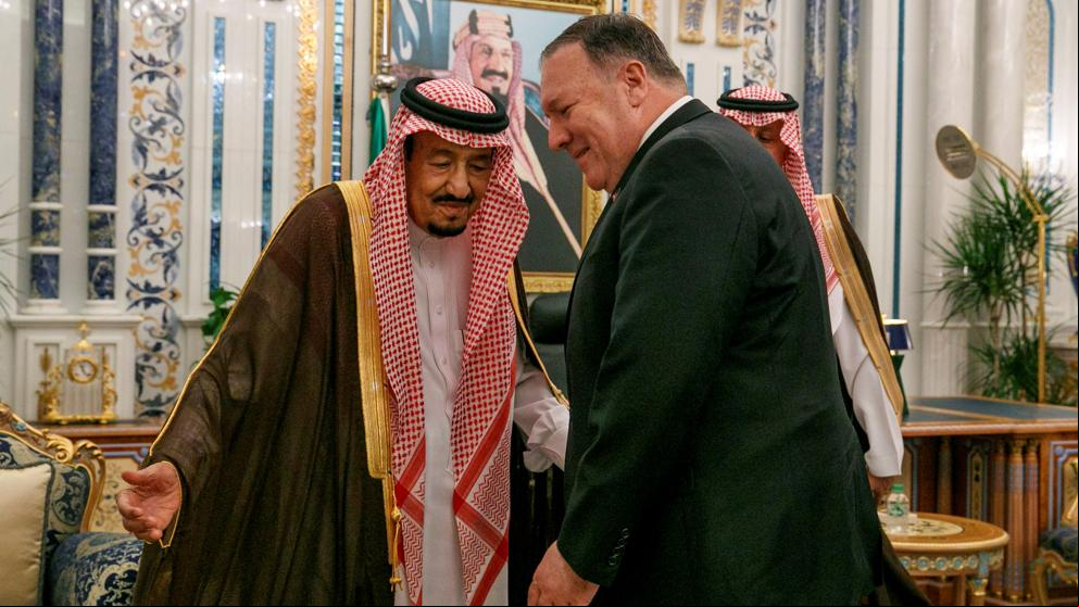 Pompeo viaja a Arabia Saudí en plena escalada de tensión con Irán