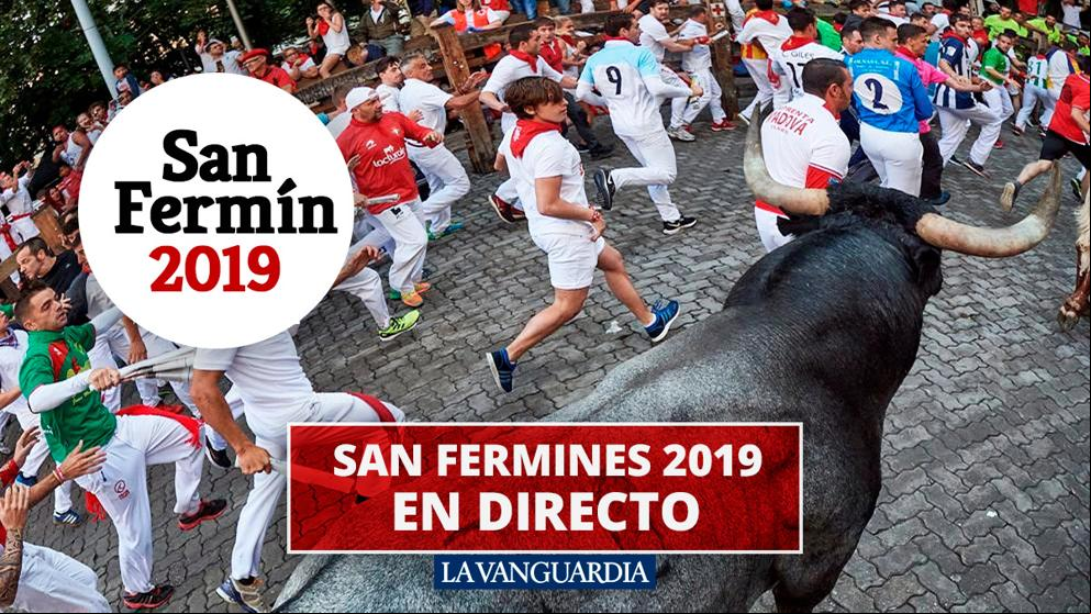 San Fermín 2019, el chupinazo | Polémica con la ikurriña, última hora en directo