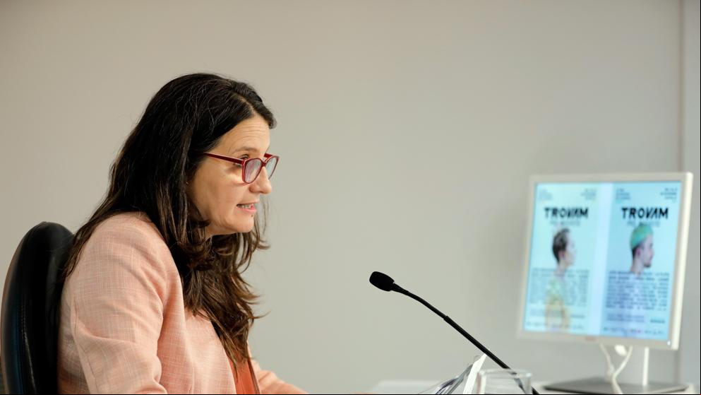 Mónica Oltra separa la acción del Consell de las decisiones del IVF sobre la quita al grupo Zeta