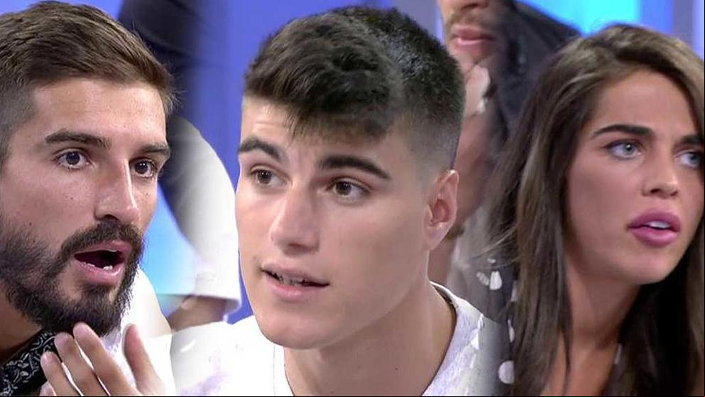 El tenso reencuentro de Julen con Violeta y Fabio tras ‘Supervivientes’