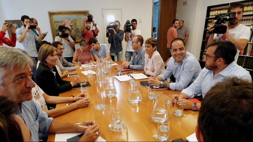La dirección de Bildu propone “posibilitar” la investidura de la socialista Chivite