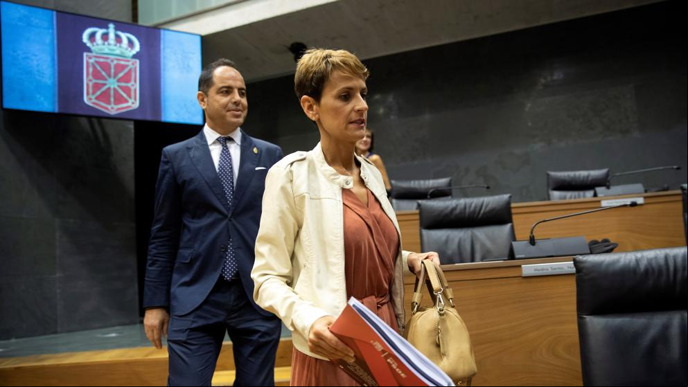 María Chivite (PSN), investida como nueva presidenta de Navarra