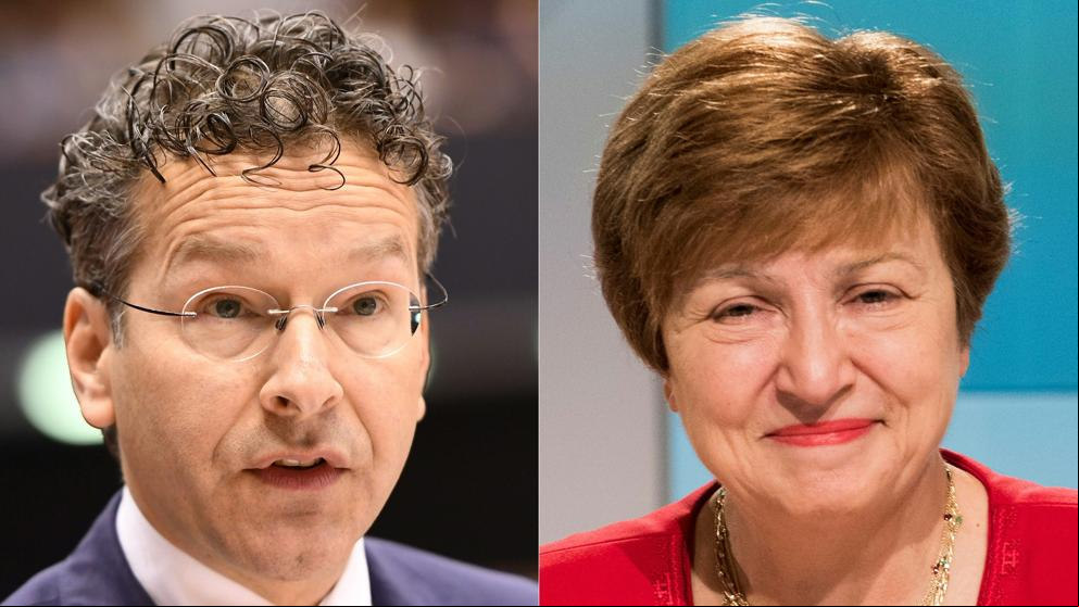 Ni Dijsselbloem ni Georgieva consiguen los apoyos para dirigir el FMI
