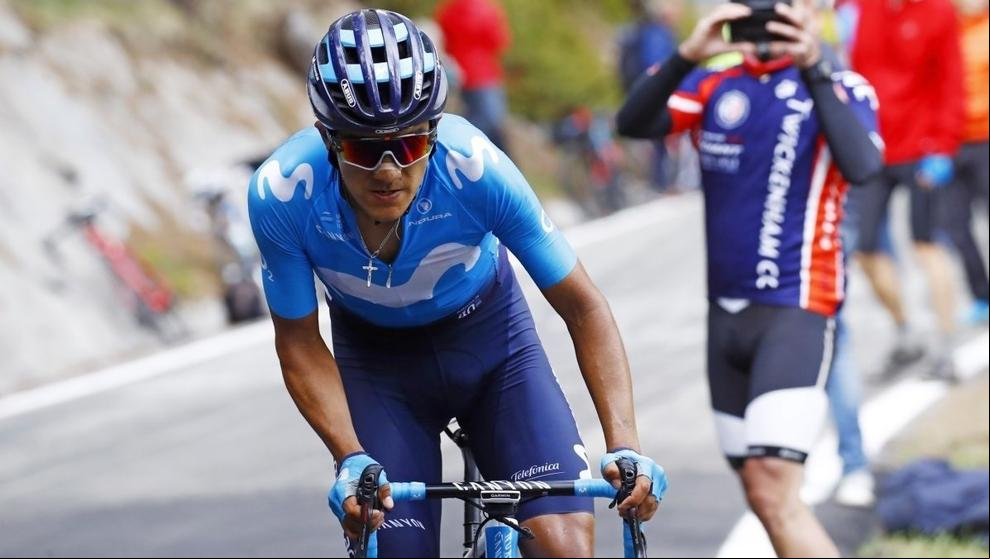 Richard Carapaz, duda de última hora para la Vuelta