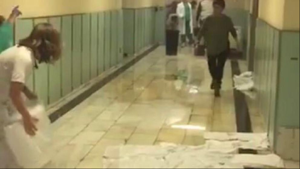 Los hospitales de Madrid hacen aguas