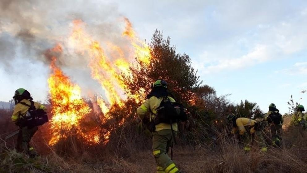 En libertad la detenida por varios incendios en Marbella tras pagar 10.000 euros de fianza