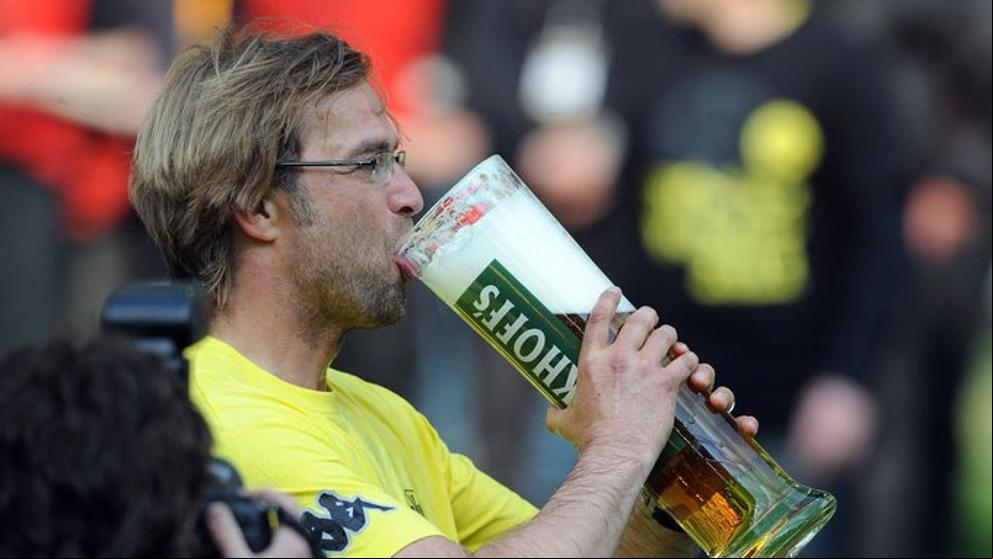 La locura de Klopp tras ganar la Bundesliga con el Dortmund