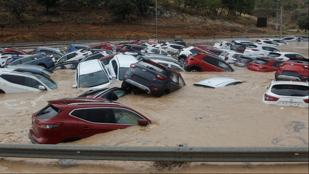 Se mantiene para hoy la alerta roja por la gota fría en Valencia, Murcia y Castilla-La Mancha
