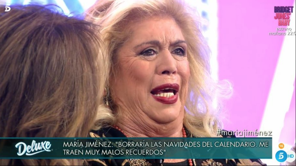 María Jiménez reaparece en el ‘Sábado Deluxe después de que “me dieran por muerta”
