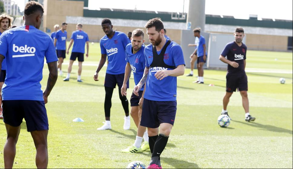 Leo Messi podría jugar ante el Borussia Dortmund