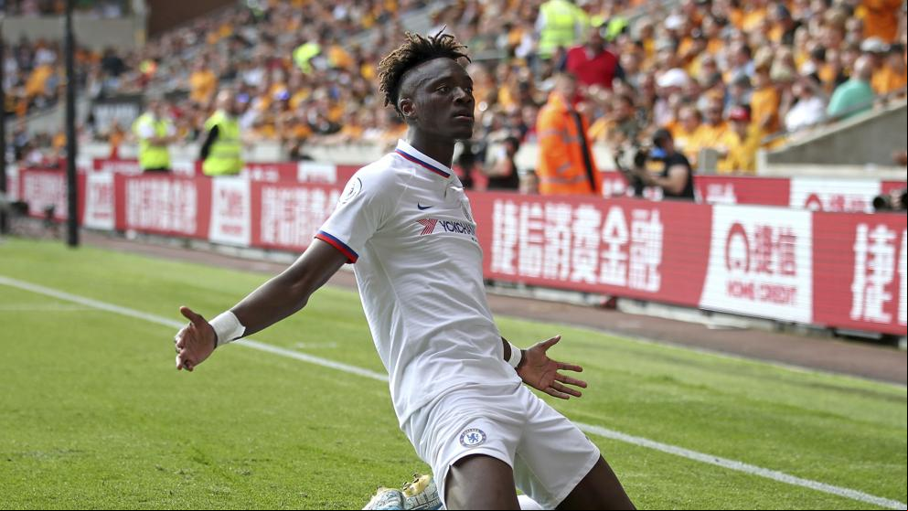 Chelsea - Valencia: El inglés Tammy Abraham será un peligro esta noche para el equipo de Celades