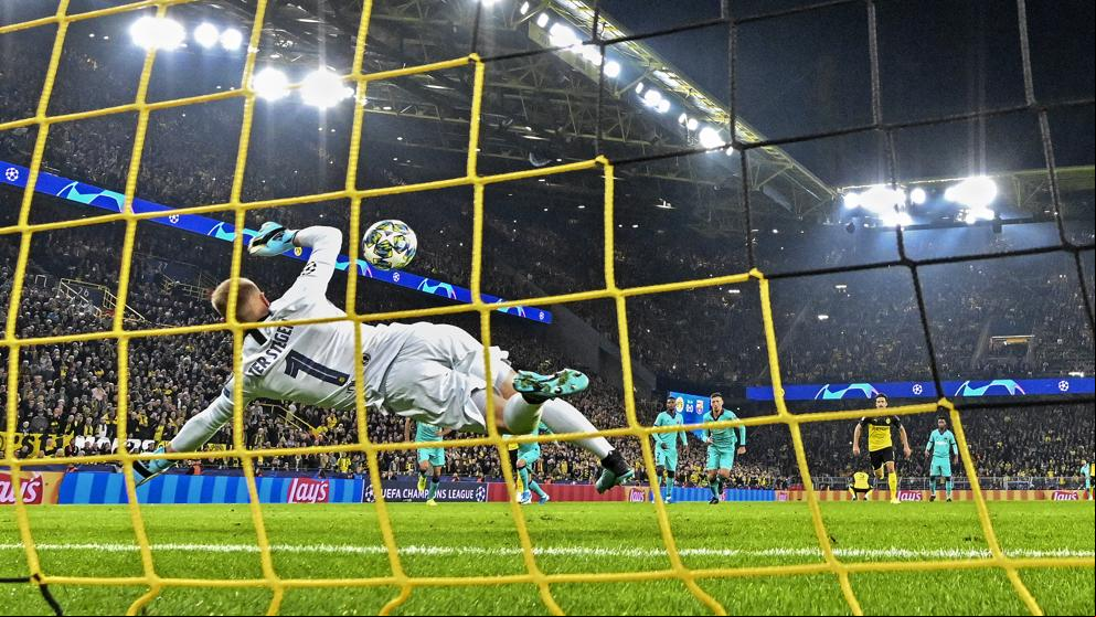 Así se vivió el Borussia Dortmund - FC Barcelona de Champions League desde dentro