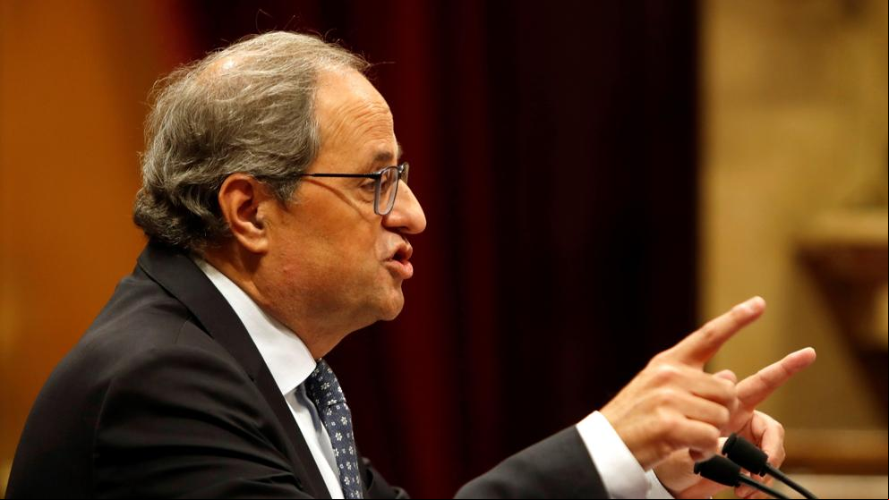 La oposición responde a Torra con frialdad sobre los presupuestos