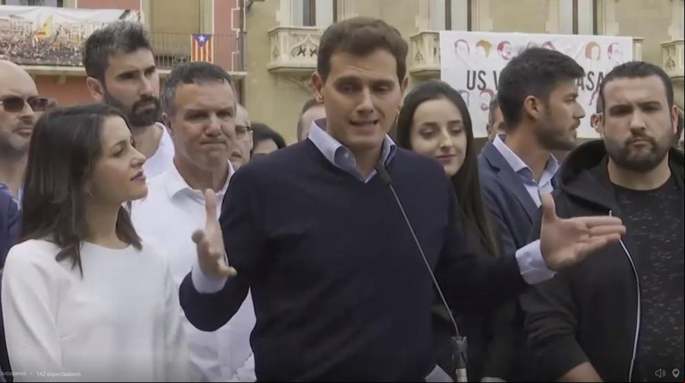 Rivera propone desde Vic un complemento salarial para policías y guardias civiles en Catalunya