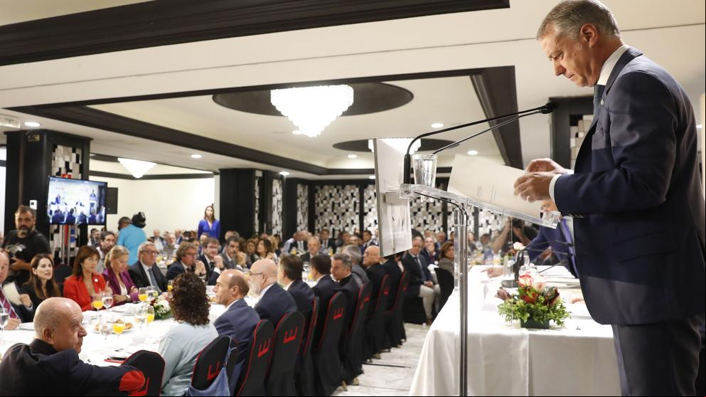 Urkullu dice a Sánchez que su “amenaza” del 155 “no conduce a nada”