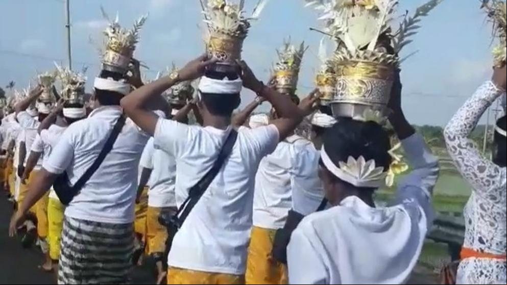 Ceremonia en Bali