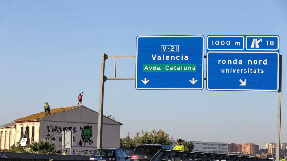 Compromís ite su cambio de postura respecto a las obras de la V-21 en València