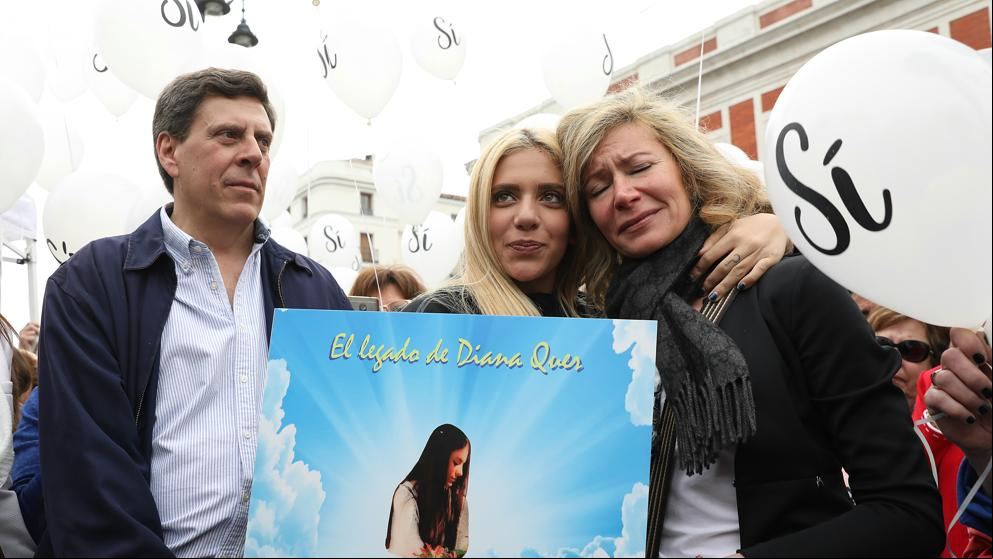La madre de Diana Quer vuelve a presentar otra denuncia por malos tratos