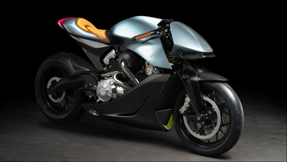 La brutal moto de Aston Martin