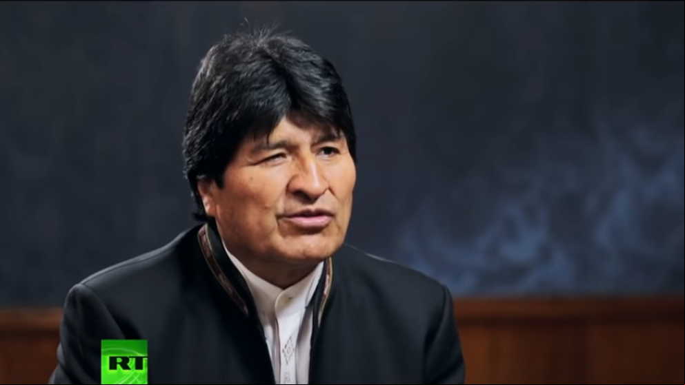 La televisión rusa quiere fichar a Evo Morales como presentador