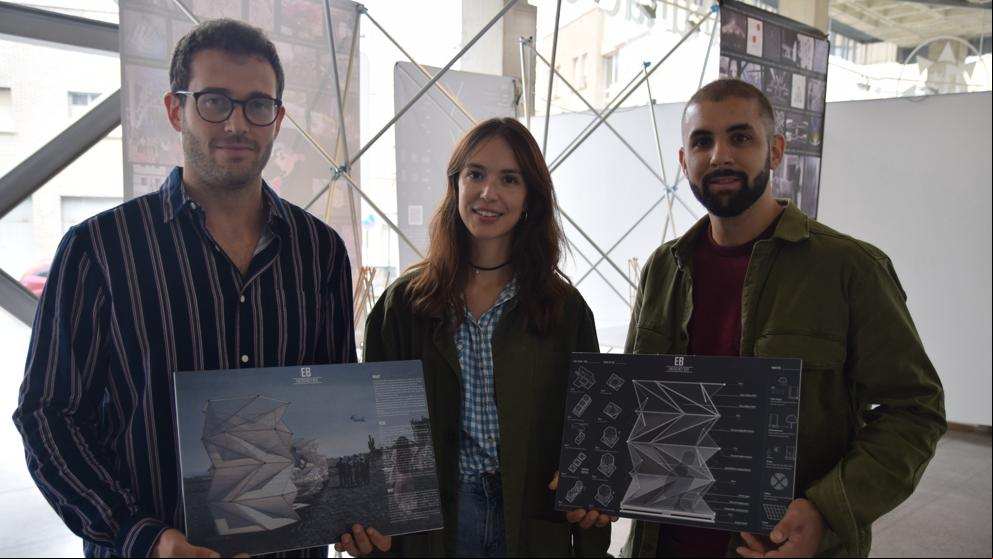 Unos españoles ganan un concurso internacional gracias a su diseño de un aseo desplegable