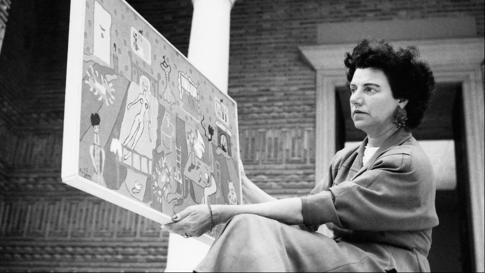 Un chute de arte para Peggy Guggenheim