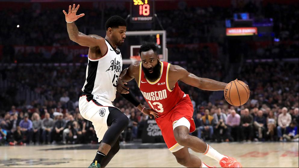 Actuación estelar de James Harden en la NBA