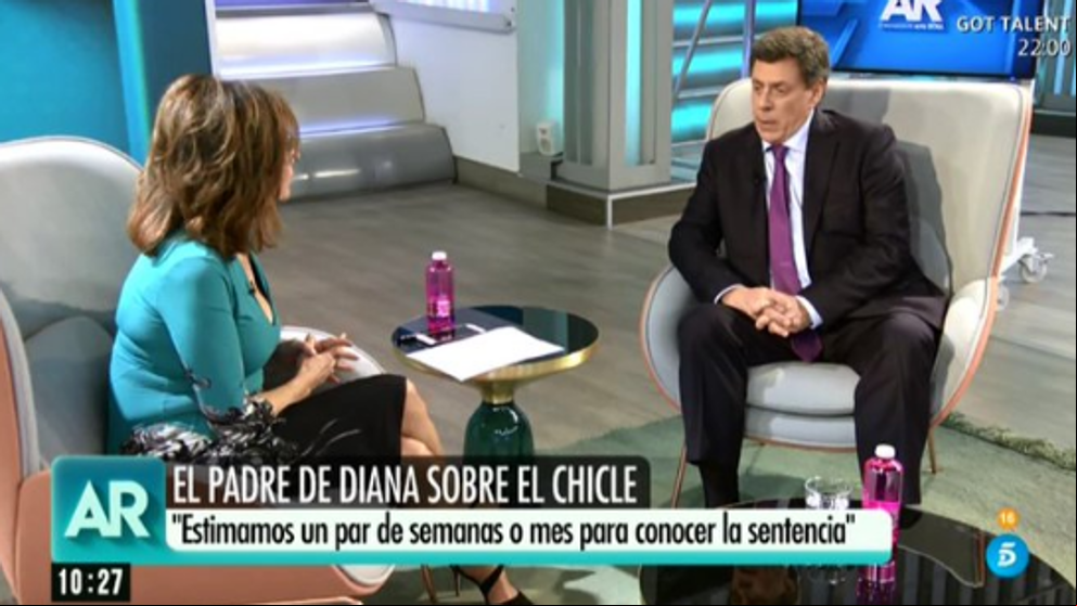 Ana Rosa habla con el padre de Diana Quer sobre el juicio a ‘El Chicle’